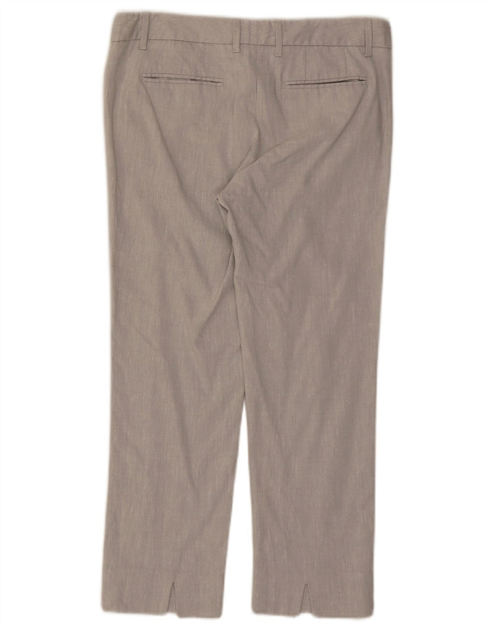 Pantaloni tăiați pentru femei Gap US 6 Medium W30 L24 Gri