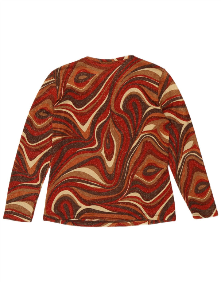 Top pentru femei Nienhaus cu mânecă lungă UK 14 Medium Multicolor Geometric