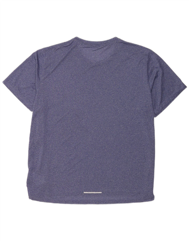 Tricou pentru bărbați Nike Dri Fit Top 2XL, poliester bleumarin