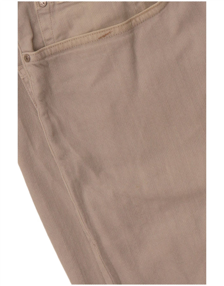 TRUSSARDI Pantaloni Drepți Damă Casual W38 L29 Bej