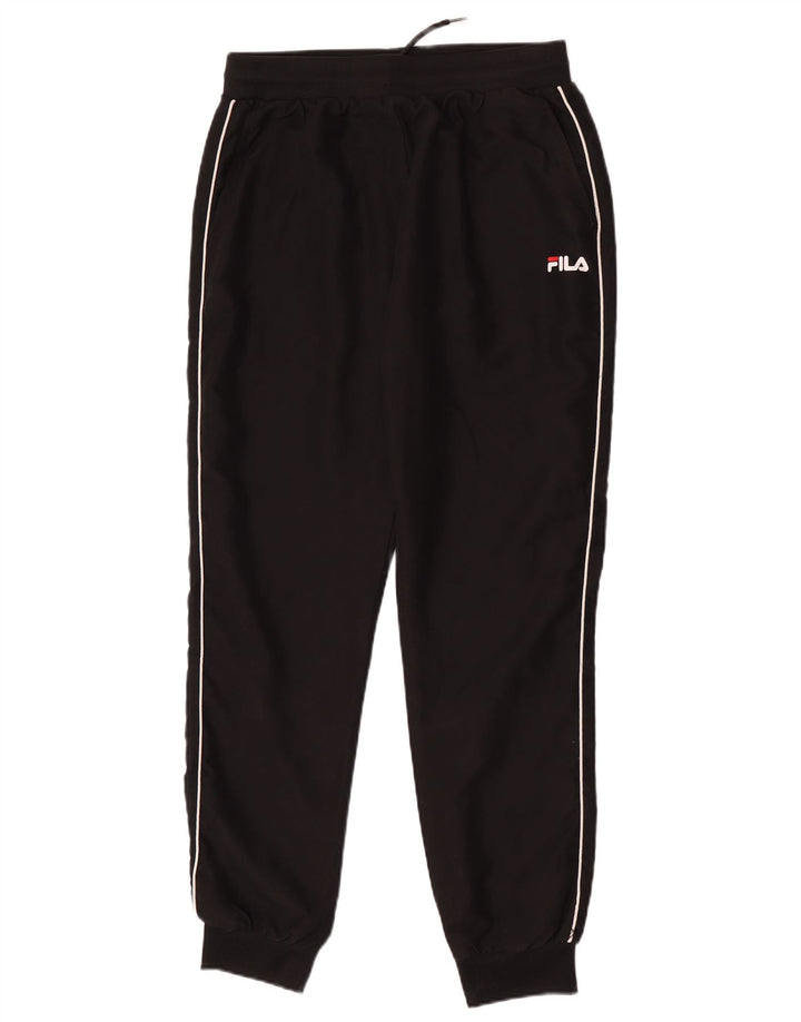 Pantaloni de trening Fila Barbati Joggeri Poliester mediu negru