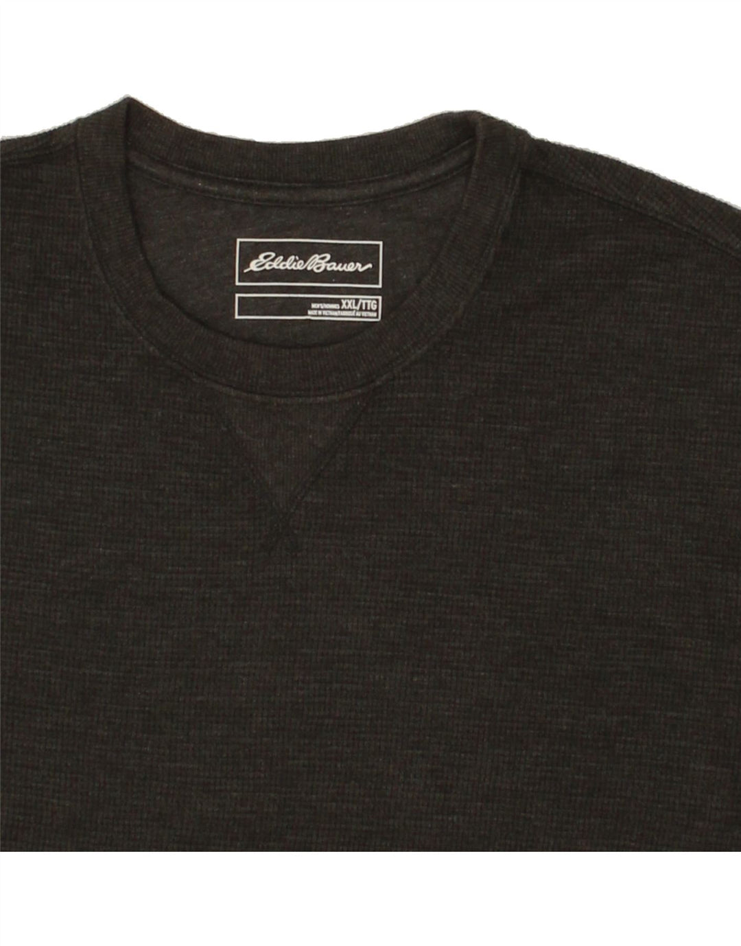 EDDIE BAUER Mens T-Shirt 2XL Grey Cotton Vintage Eddie Bauer and Second-Hand Eddie Bauer from Messina Hembry 