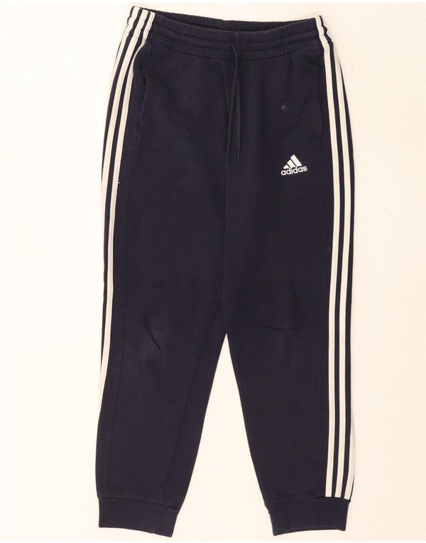 Adidas Mens Tracksuit Trousers Joggers Medium Navy Blue