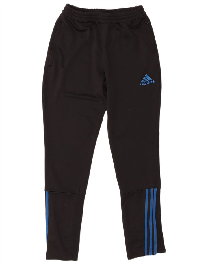 Pantaloni de trening ADIDAS pentru bărbați, poliester negru mic
