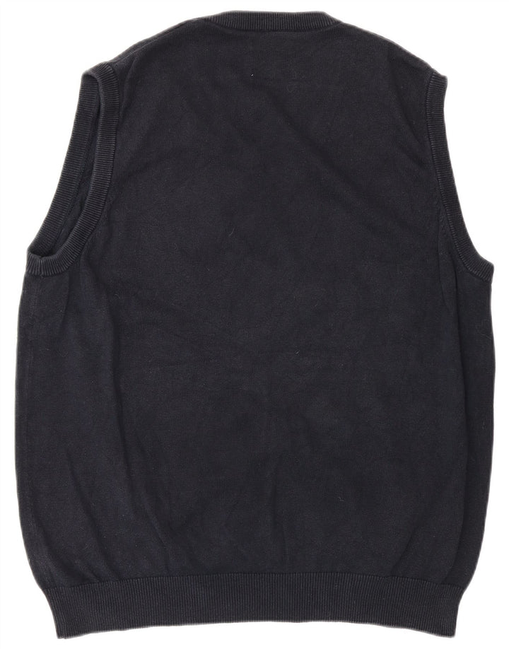 Marks & Spencer Vestă pentru bărbați Tank Top mare, bleumarin, bumbac