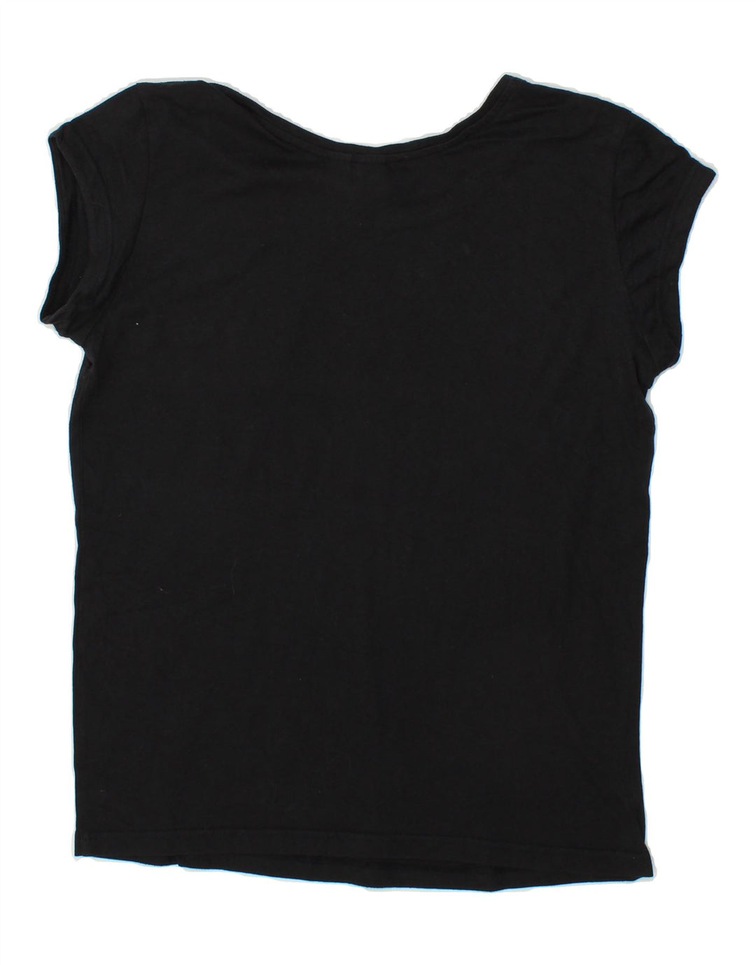 ADIDAS Womens Graphic T-Shirt Top UK 14 Medium Black Vintage Adidas and Second-Hand Adidas from Messina Hembry 
