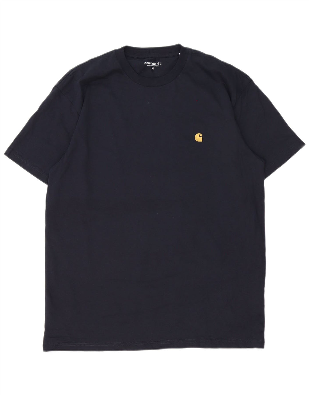 Tricou pentru bărbați Carhartt Top mediu din bumbac bleumarin