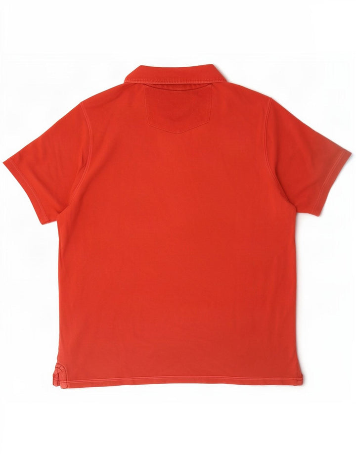 Tricou polo Timberland Rugby pentru bărbați, bumbac roșu mare