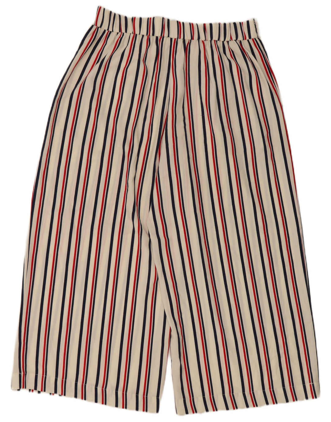 Pantaloni Capri pentru Damă Zara L34 L22 Alb cu dungi