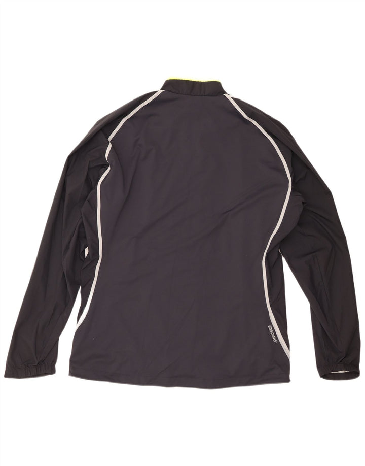 Jachetă de ploaie ADIDAS Clima 365 pentru bărbați UK 40 Poliester mare, albastru bleumarin