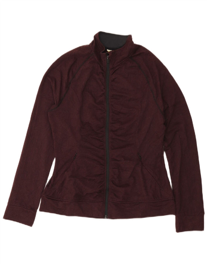 Jachetă de trening pentru femei Mountain Warehouse UK 14 Burgundy mediu