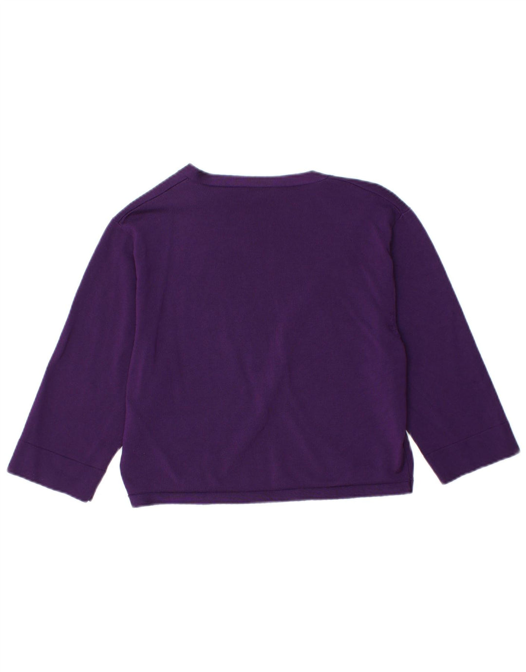 PHASE EIGHT Pulover cardigan Bolero pentru femei UK 16 Viscoză mare violet