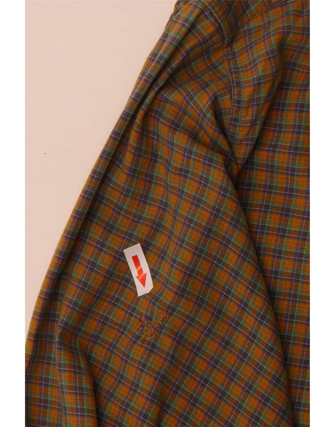 Cămașă de flanel pentru bărbați Goose & Gander IT 46, maro mare, carouri