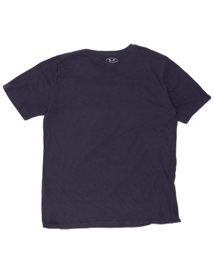 Tricou grafic Under Armour pentru bărbați Top mare bleumarin