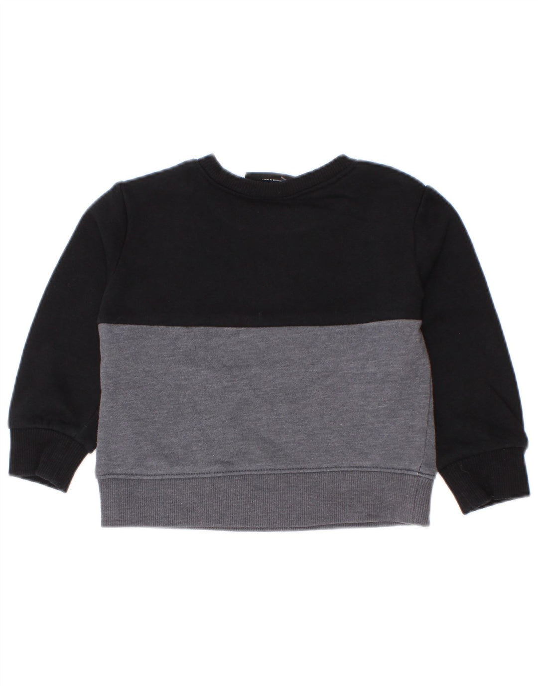 Pulover grafic Under Armour pentru bebelusi, 9-12 luni, negru