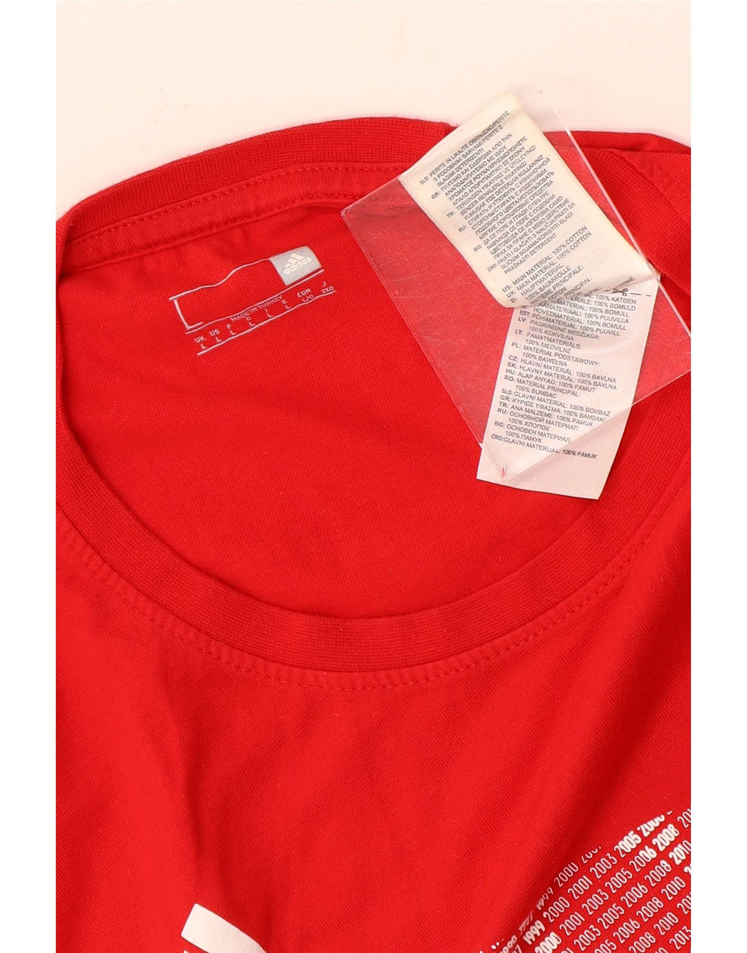 Tricou grafic Adidas pentru bărbați Top mare roșu