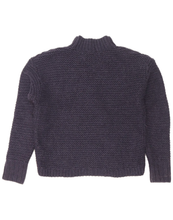 Pulover cu gât țestoasă supradimensionat pentru femei Gap UK 10 Mic bleumarin