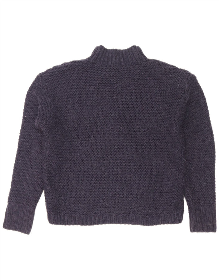 Pulover cu gât țestoasă supradimensionat pentru femei Gap UK 10 Mic bleumarin