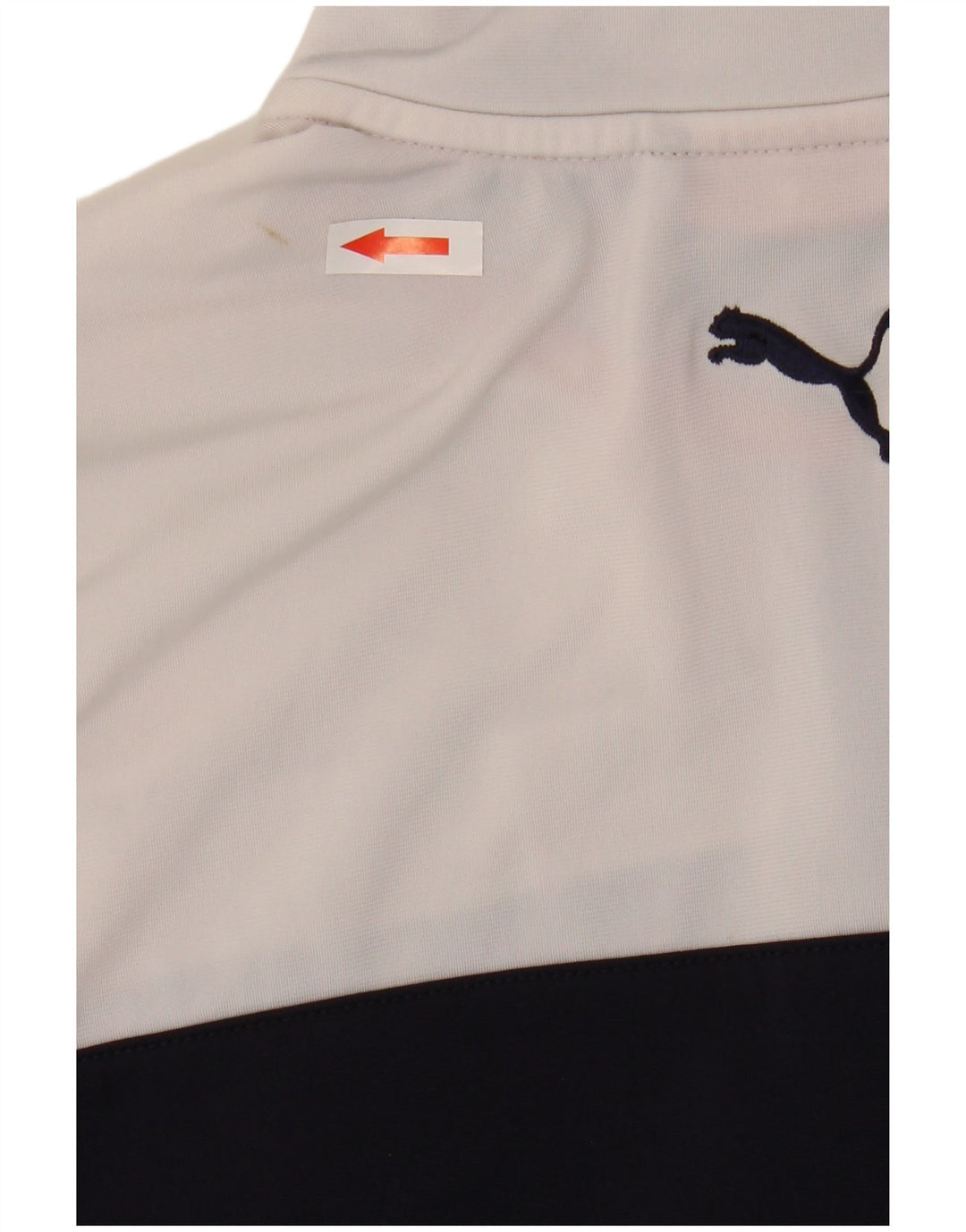 Jachetă de trening Puma pentru bărbați, poliester color bloc, albastru marin mediu