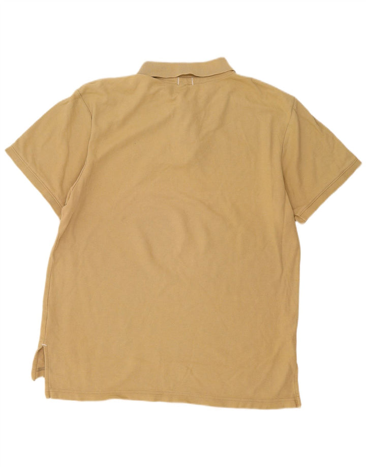 Tricou polo Nike pentru bărbați, bumbac kaki mare