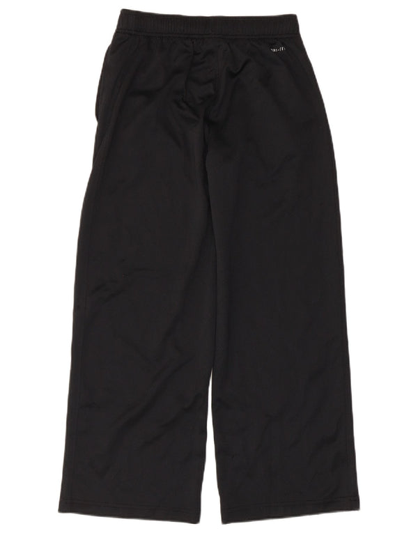 Pantaloni de trening Nike Capri Wide Leg UK 12 Poliester mediu negru