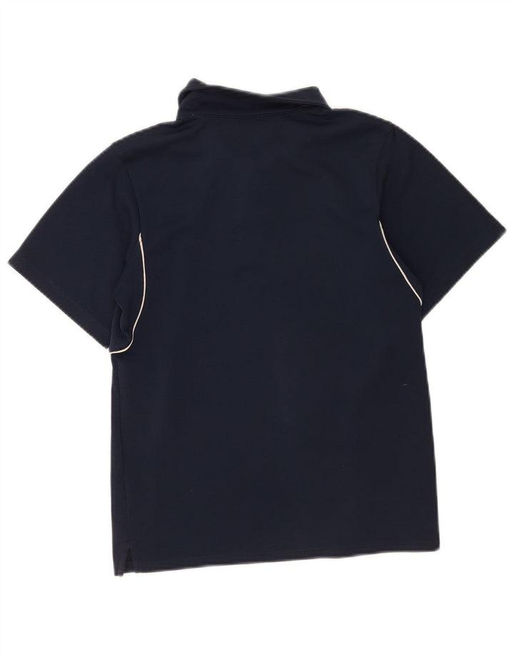 Tricou polo Nike Dri Fit pentru băieți 10-11 ani, mediu bleumarin