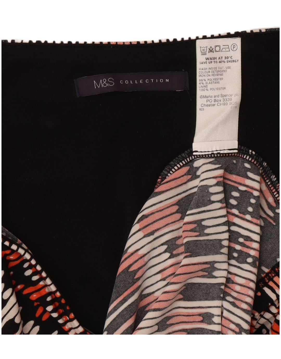 Rochie schimbătoare pentru femei Marks & Spencer UK 16 mare, multicoloră, geometrică