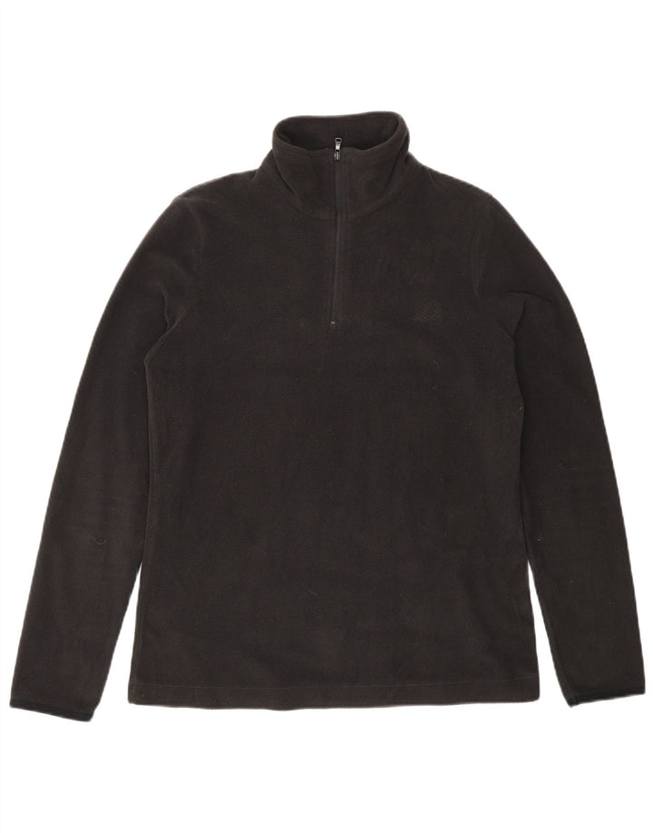 Pulover LOTTO pentru femei, cu fermoar și gât, negru