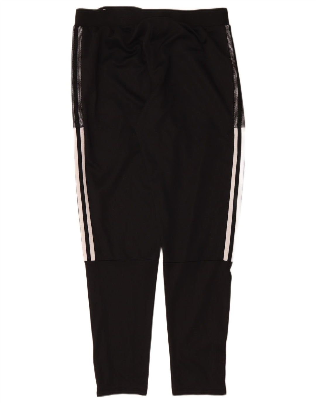 Pantaloni de trening Adidas pentru bărbați, poliester mediu, negru