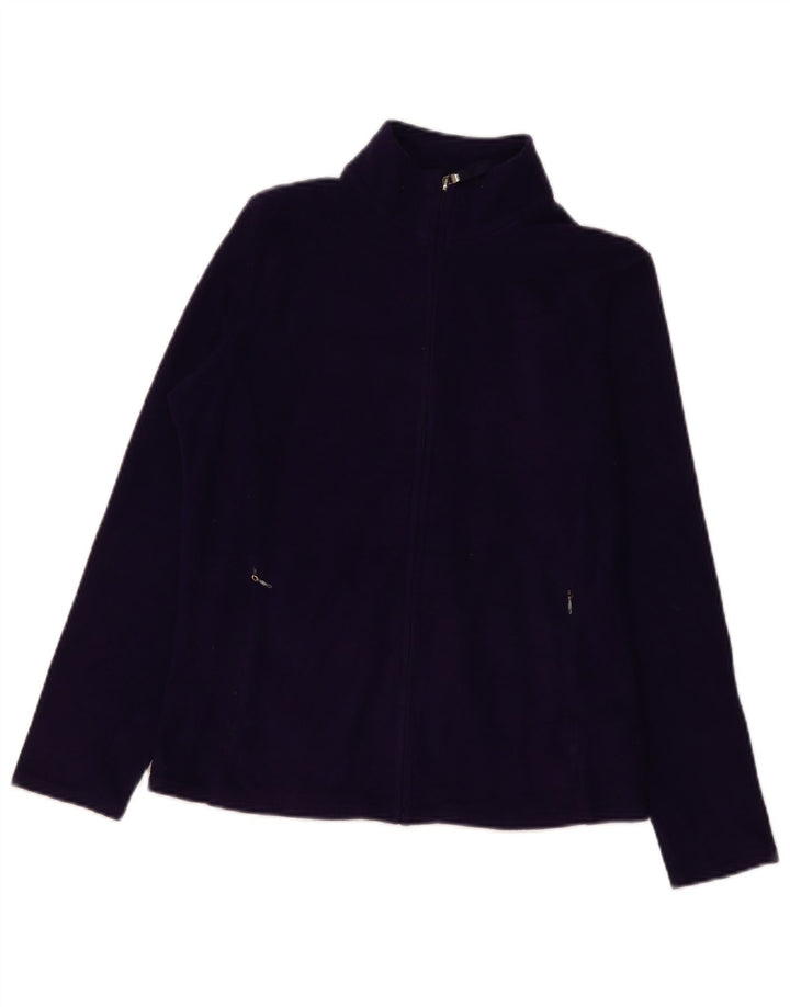 Jachetă fleece pentru femei Marks & Spencer UK 12 Poliester violet mediu