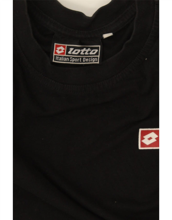 Tricou Bărbați Lotto Top Mare Negru