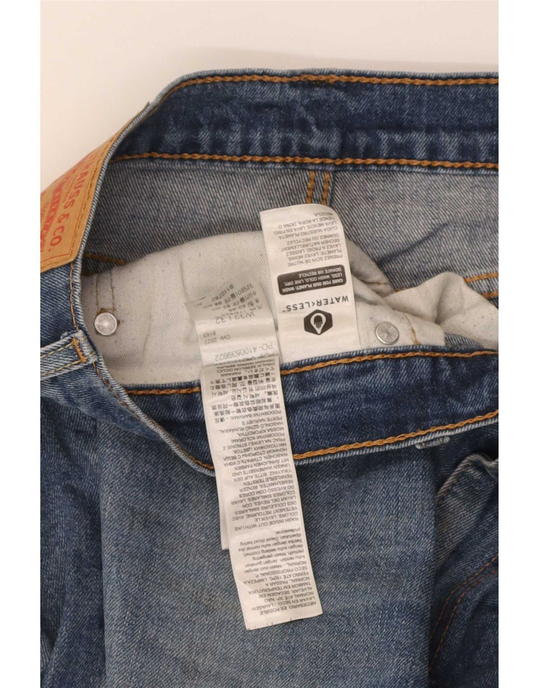 Blugi Levi's 511 Slim pentru bărbați W32 L32 Bumbac albastru