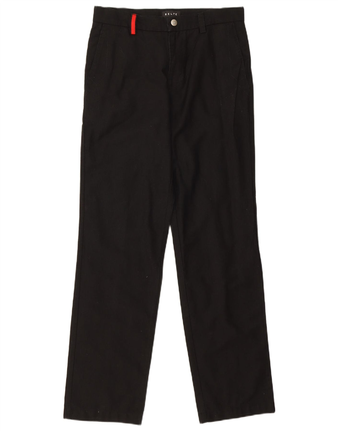 Pantaloni Belfe pentru bărbați UK 30 W30 L31 bumbac negru