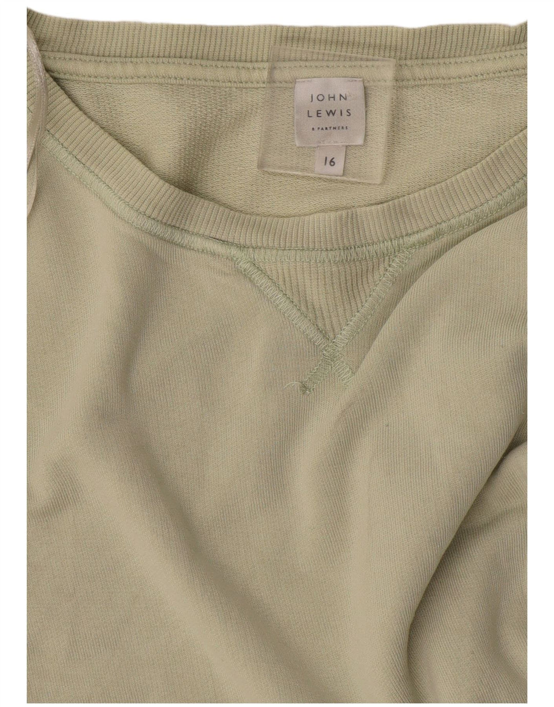 Hanorac pentru femei John Lewis Pulover UK 16 mare verde