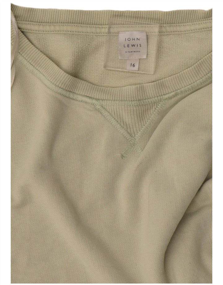 Hanorac pentru femei John Lewis Pulover UK 16 mare verde