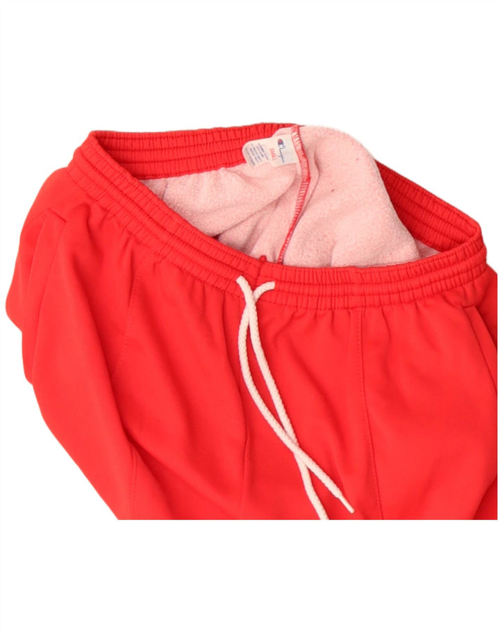 Pantaloni de trening grafic pentru bărbați Champion, roșu, poliamidă color bloc