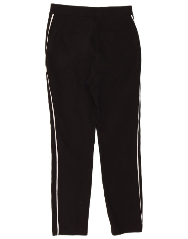 Pantaloni casual slim pentru femei Zara XS W24 L25 bumbac negru