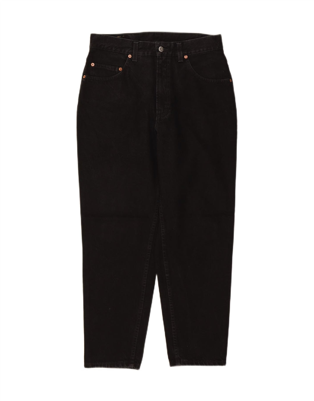 MUSTANG Mens Tapered Jeans W32 L27 Black Vintage Mustang and Second-Hand Mustang from Messina Hembry 