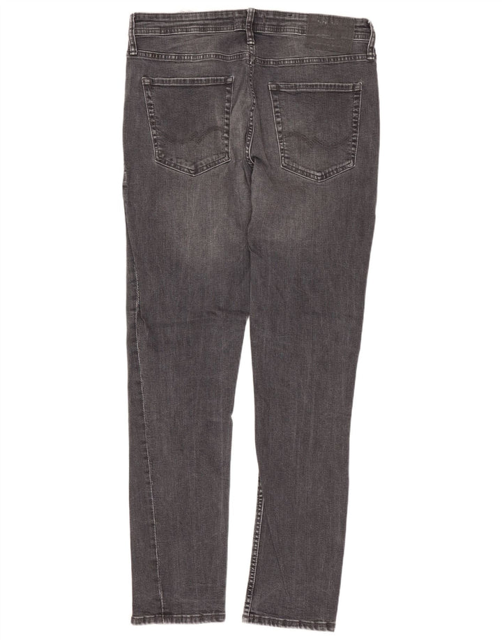 JACK & JONES Blugi GLENN Slim pentru bărbați W32 L32 bumbac gri