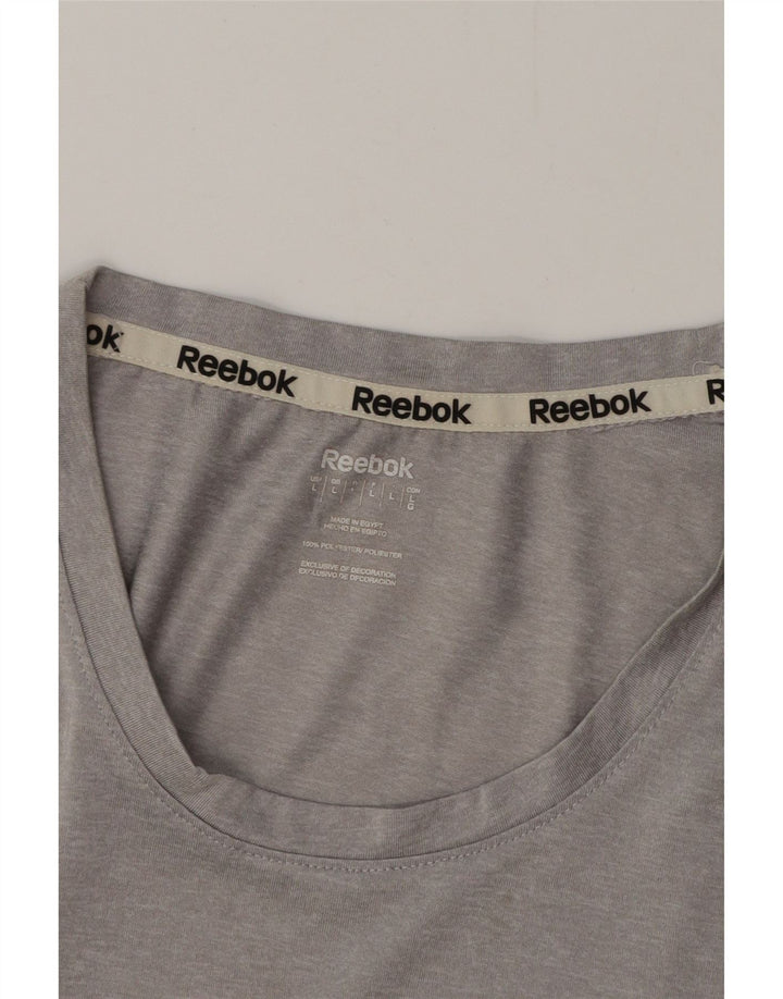 Tricou pentru femei REEBOK Top UK 16 Large Gri Poliester