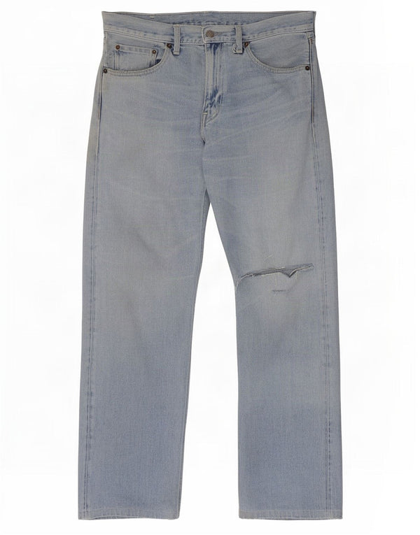 Blugi Levi's 503 distressed drepte pentru bărbați W32 L33 albastru