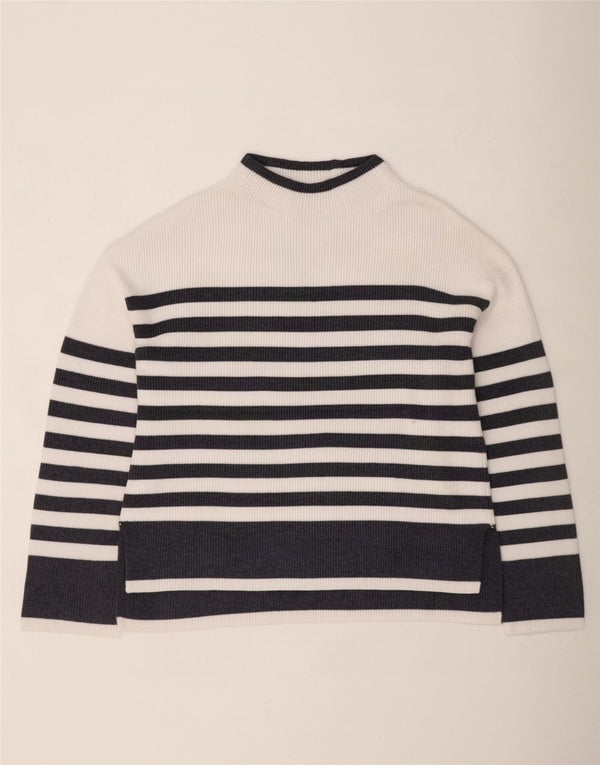 Pulover cu gât țestoasă pentru femei Marks & Spencer UK 14 Medium White