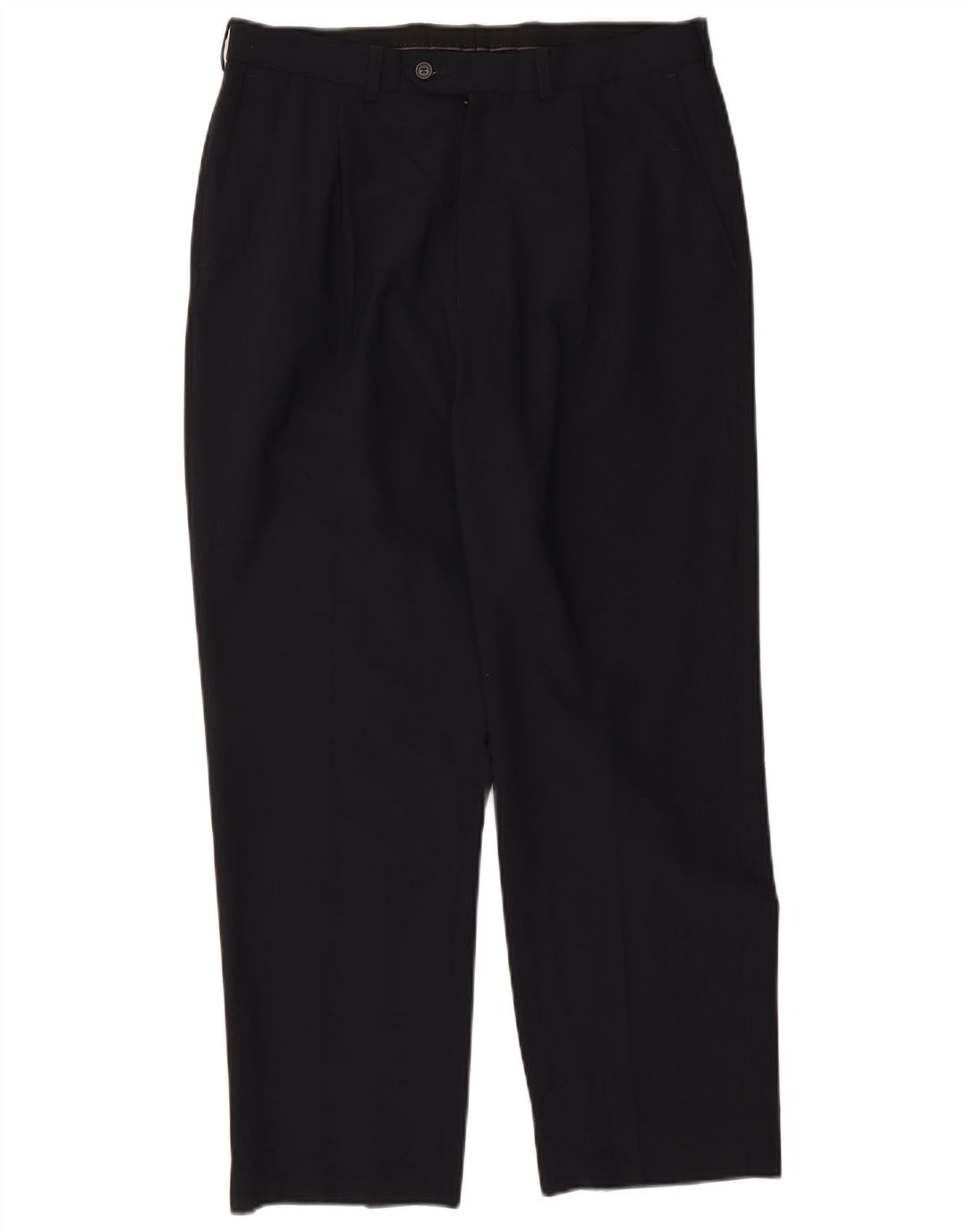 Pantaloni de costum pentru bărbați Marks & Spencer L34 L29 bleumarin poliester