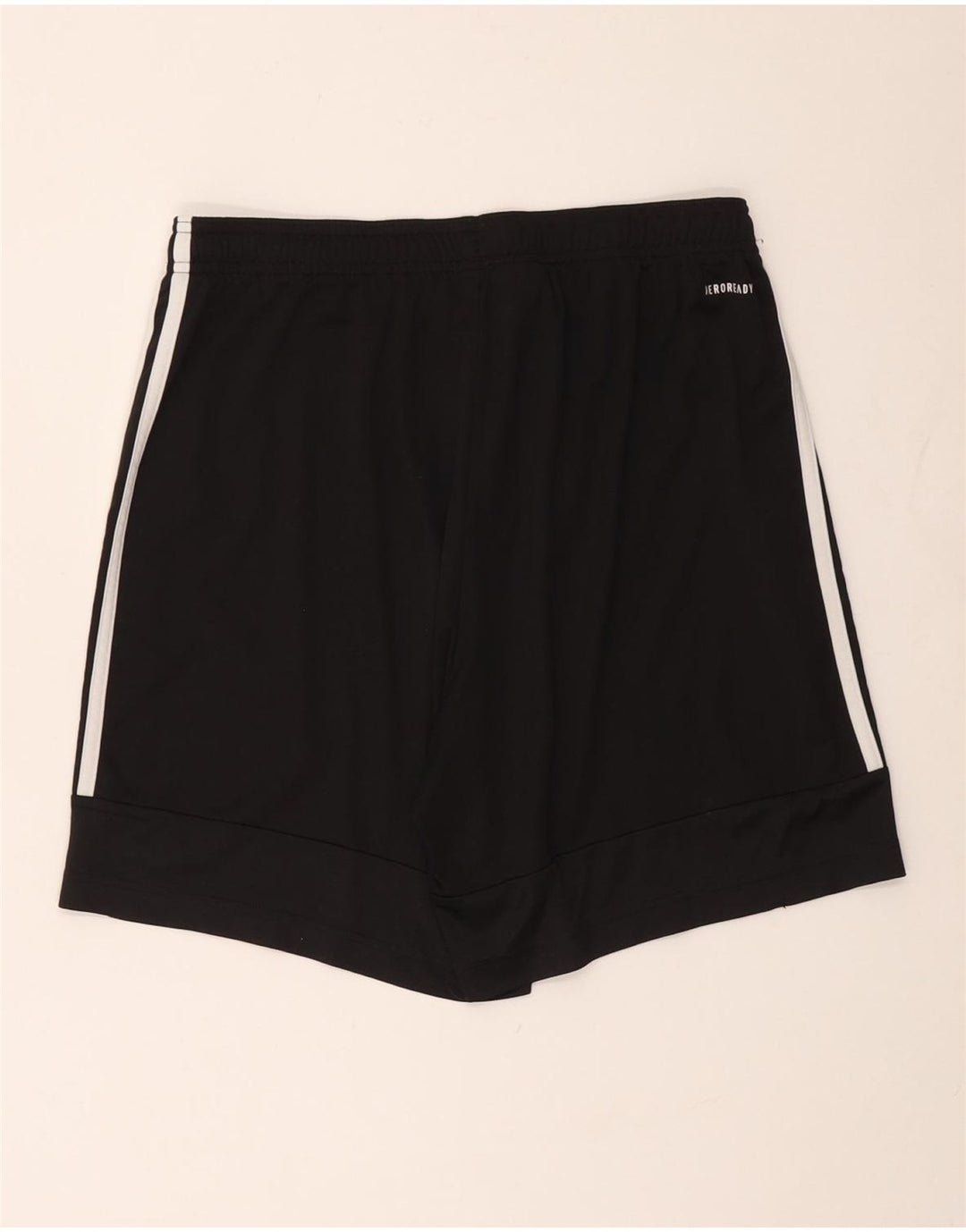 Pantaloni scurți sport Aeroready Adidas pentru bărbați, poliester mediu negru