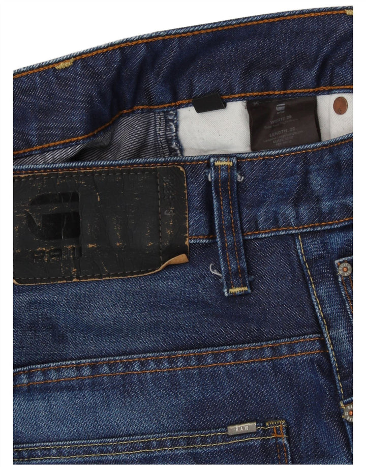 Blugi slim 3D Arc Distressed G-Star pentru bărbați L28 L32 Bumbac albastru