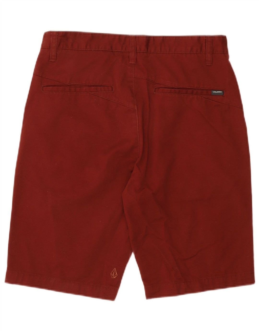 Pantaloni scurți chino pentru bărbați VOLCOM W30 Bumbac Burgundy mediu