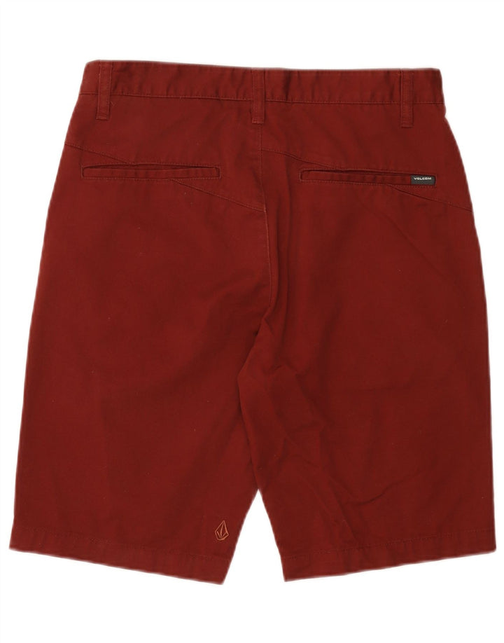Pantaloni scurți chino pentru bărbați VOLCOM W30 Bumbac Burgundy mediu