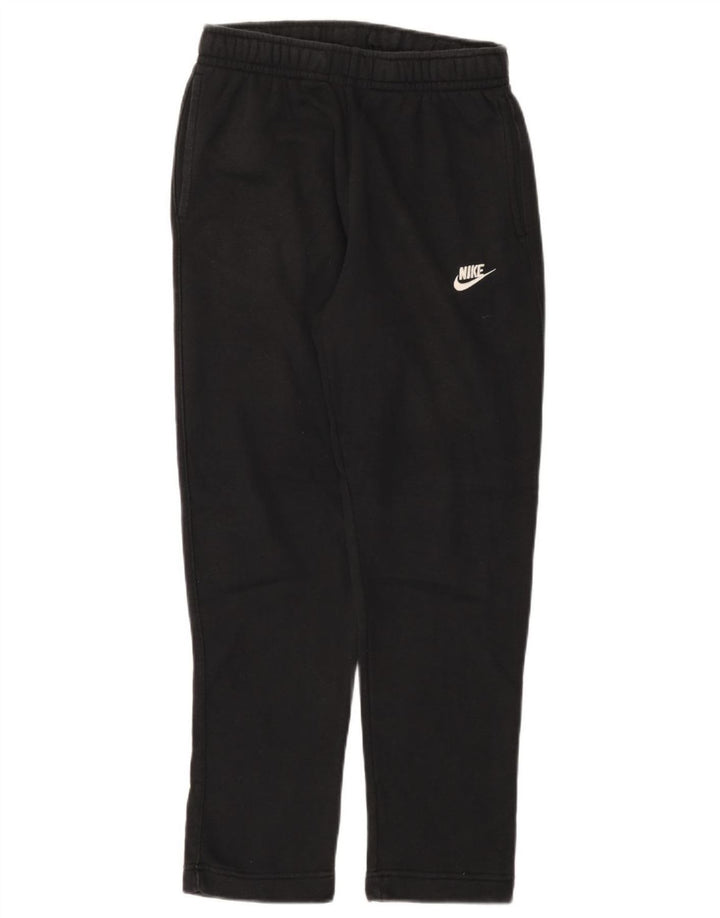 Pantaloni de trening Nike pentru bărbați, bumbac negru mic