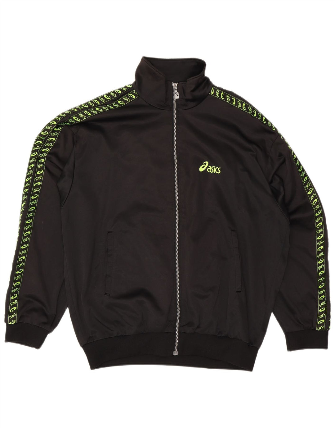 Jachetă de top pentru trening grafic Asics pentru bărbați XL, negru