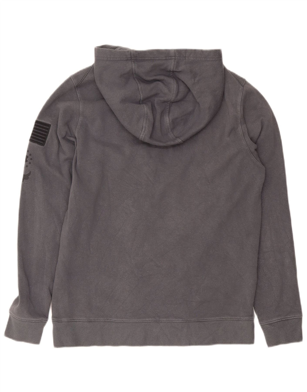 Pulover Under Armour pentru bărbați cu capota, gri mediu, bumbac